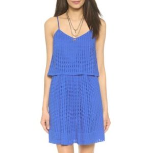 Madewell Eyelet Cami Overlay Dress Sz 0